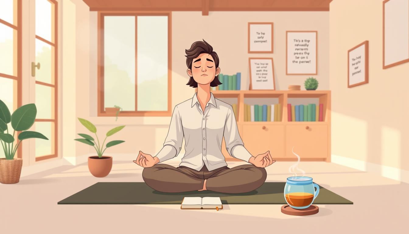 A calm, light-filled room set up for slow, distraction-free reading